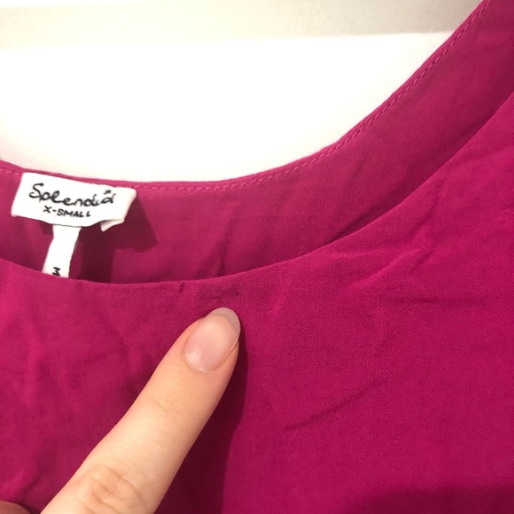 Splendid Tank Dress Plum Pink Summer Spring XS - Picture 8 of 10